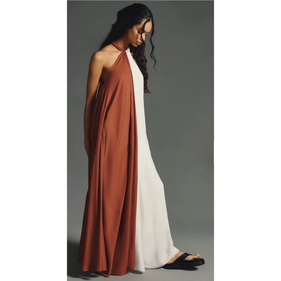 Anthropologie Let Me Be Colorblock
Halter Dress NWT - Picture 2 of 7